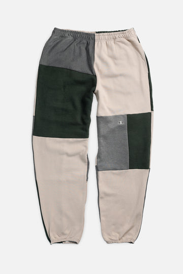 Unisex Rework Champion Patchwork Sweatpants - XL