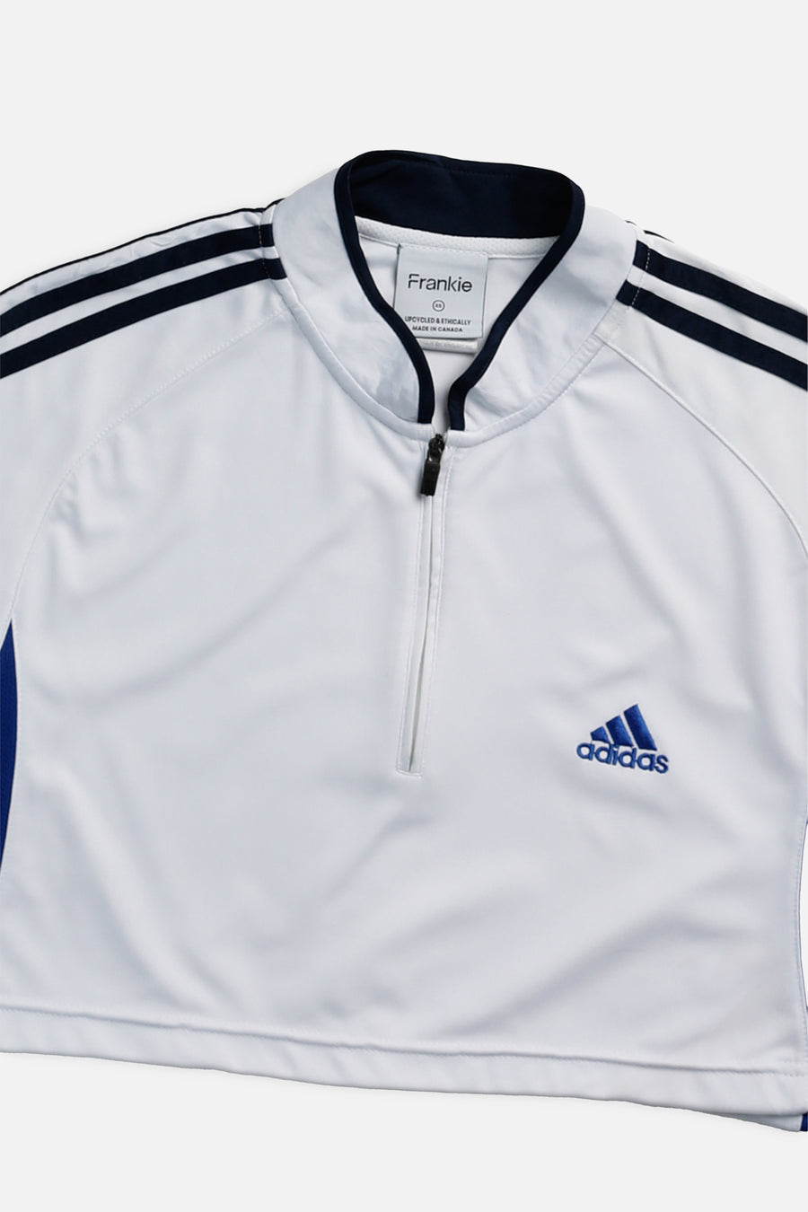 Rework Crop Adidas Soccer Jersey - XS