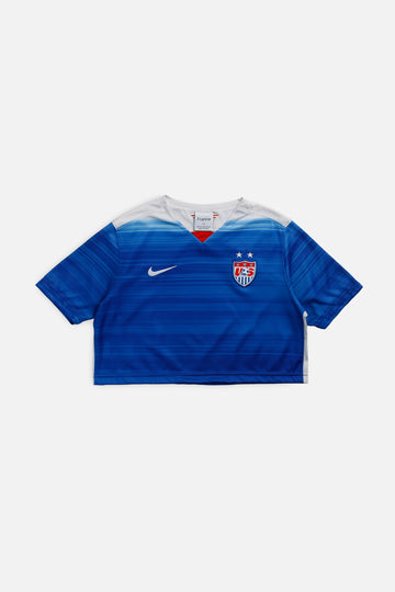 Rework Crop USA Soccer Jersey - S