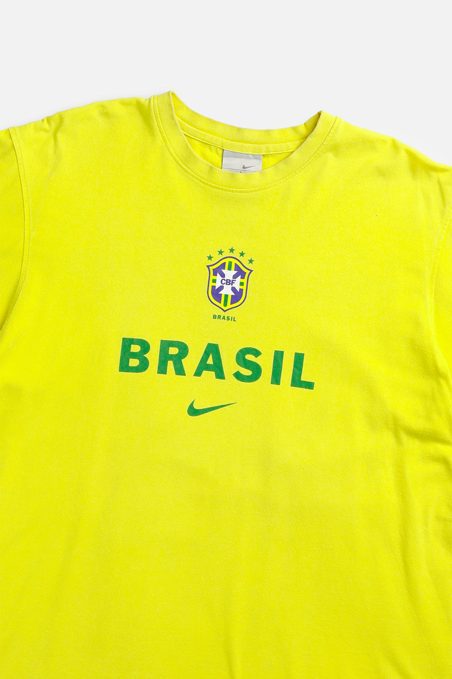 Vintage Brazil Soccer Tee - L