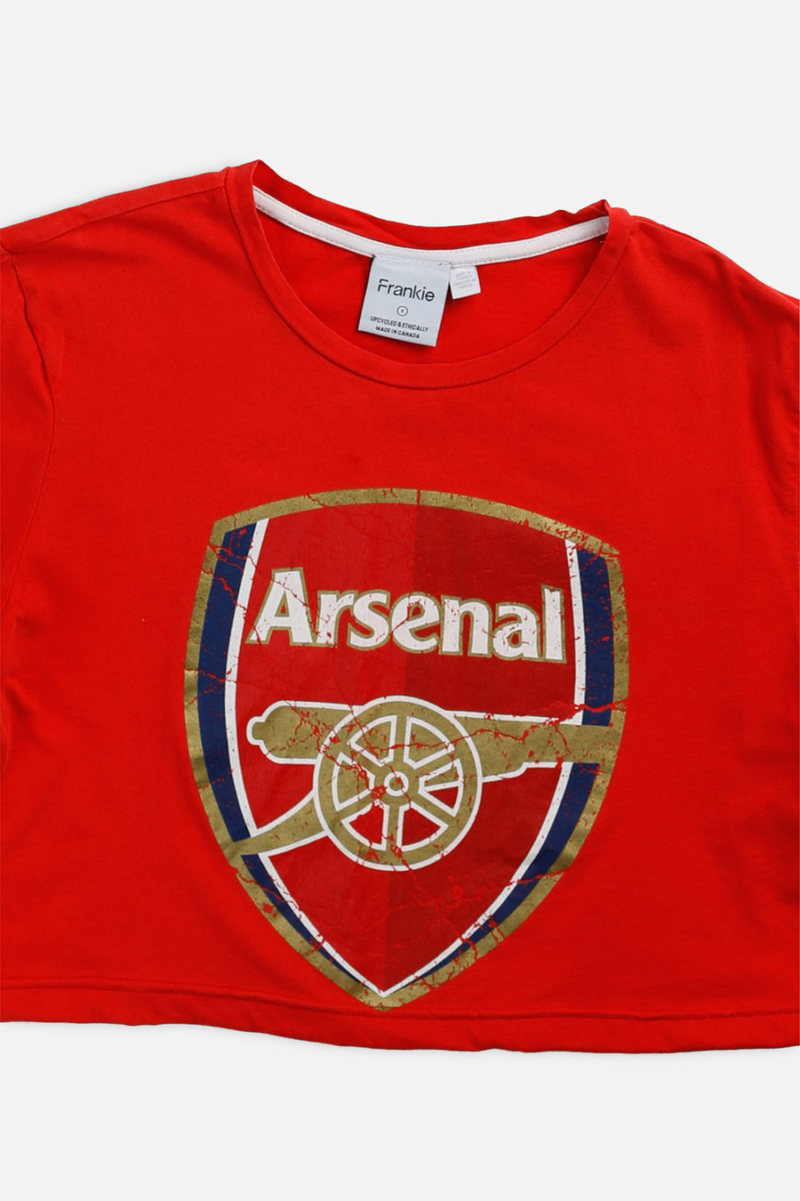 Rework Crop Arsenal Soccer Tee - S