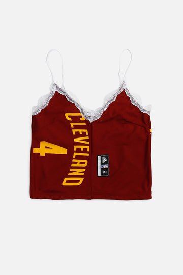 Rework Cleveland Cavaliers NBA Lace Tank - S