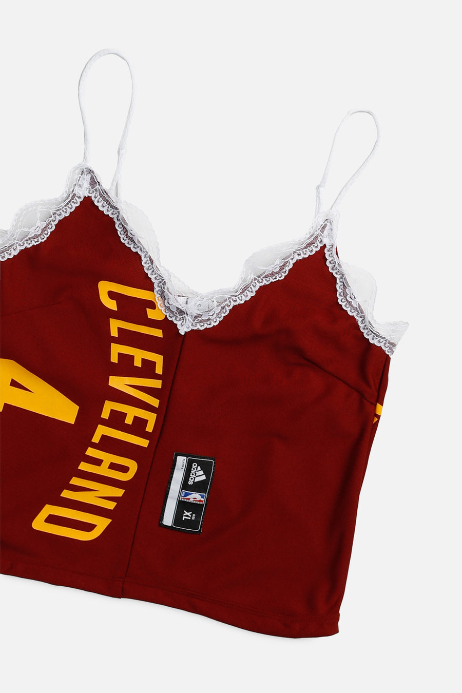 Rework Cleveland Cavaliers NBA Lace Tank - S