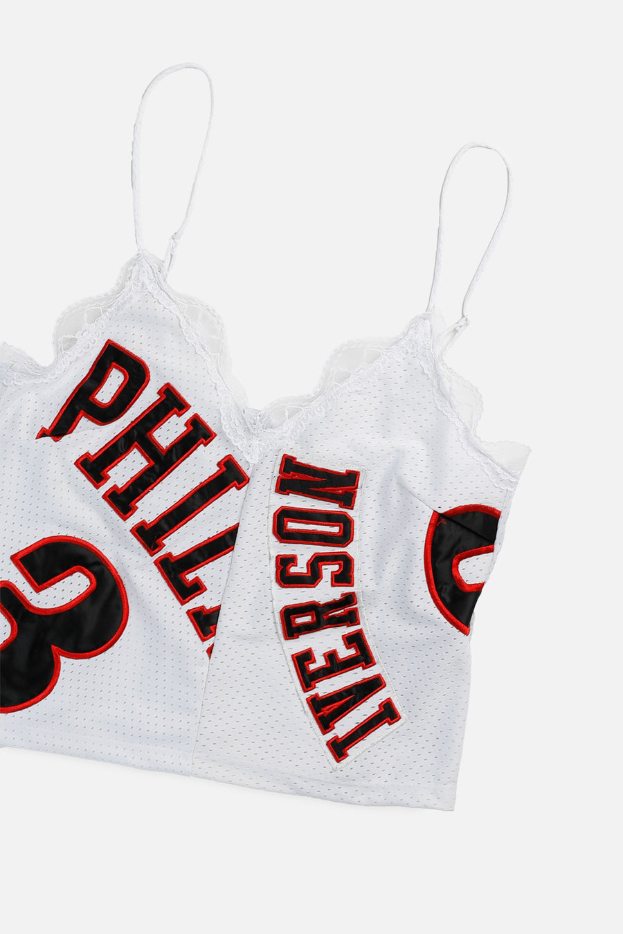 Rework Philadelphia 76ers NBA Lace Tank - L