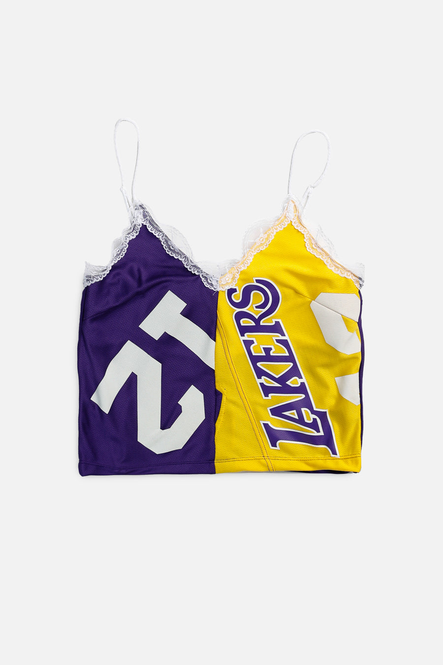 Rework LA Lakers NBA Lace Tank - XS