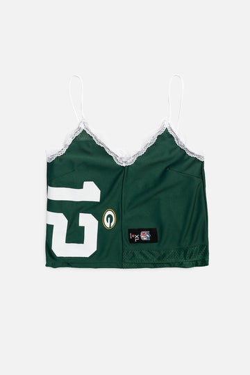 Rework Green Bay Packers NFL Lace Tank - M