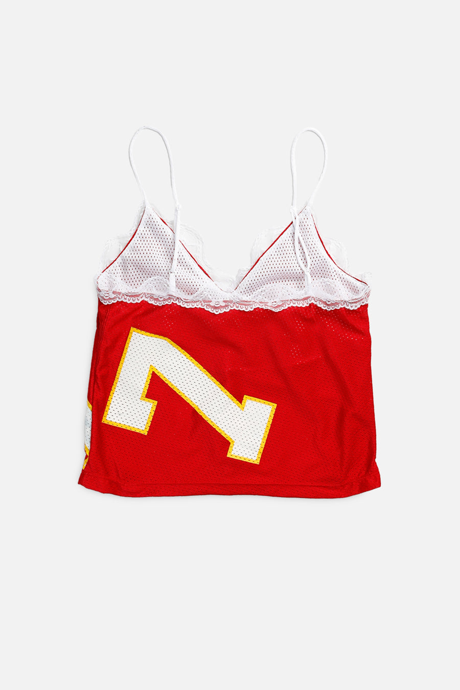 Rework Kansas City Chiefs NFL Lace Tank - XS