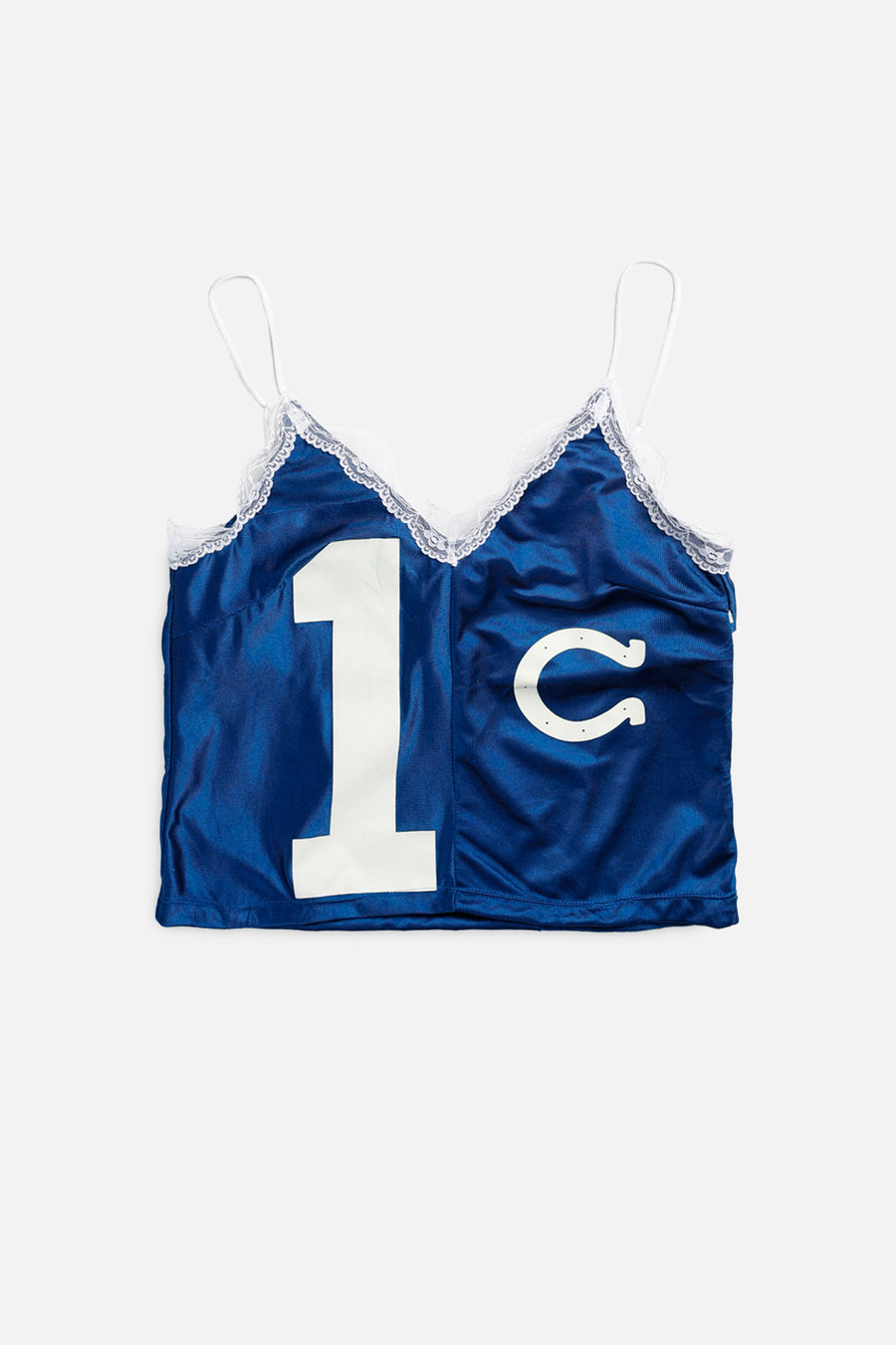 Rework Indianapolis Colts NFL Lace Tank - M