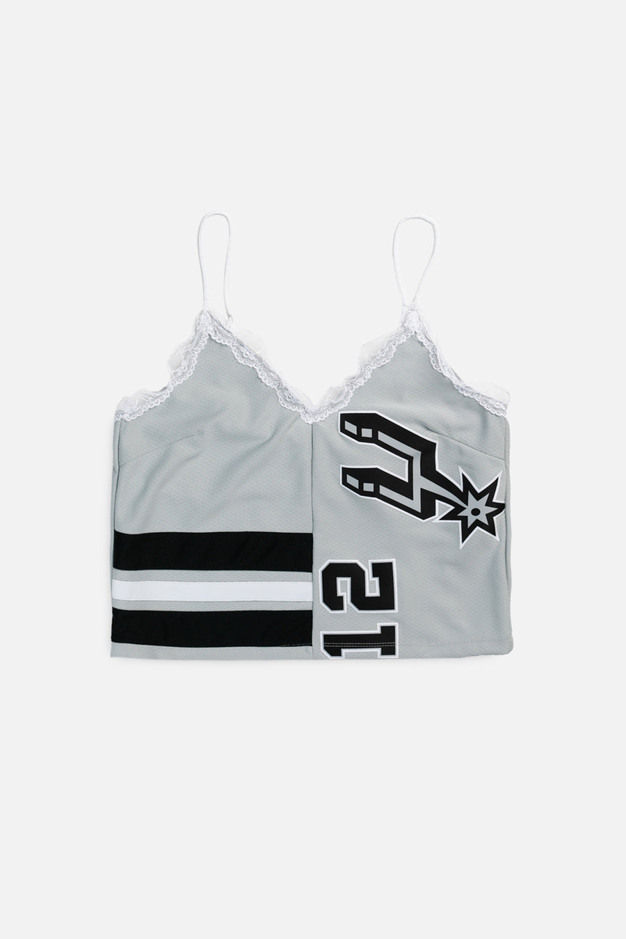 Rework San Antonio Spurs NBA Lace Tank - L