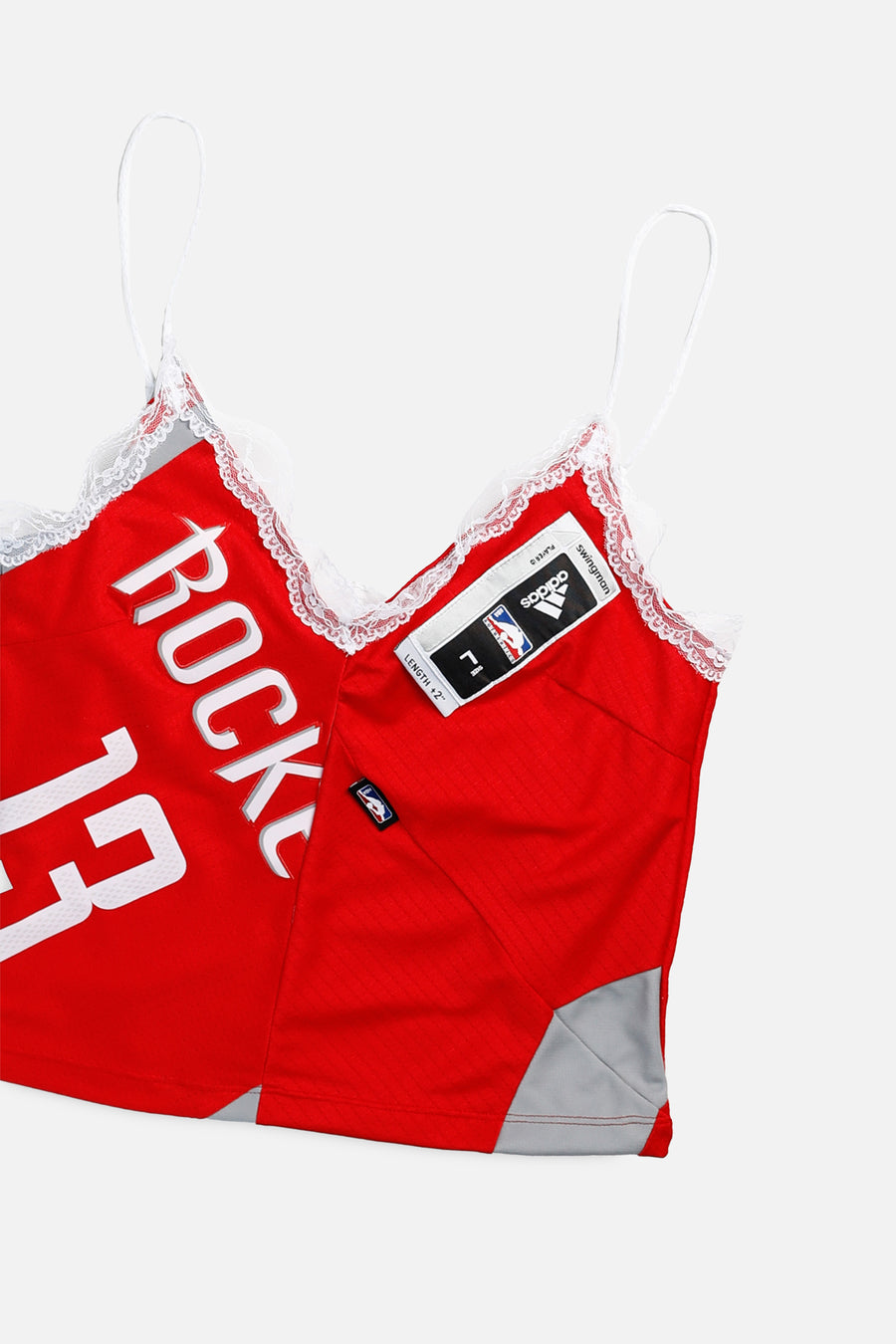 Rework Houston Rockets NBA Lace Tank - S