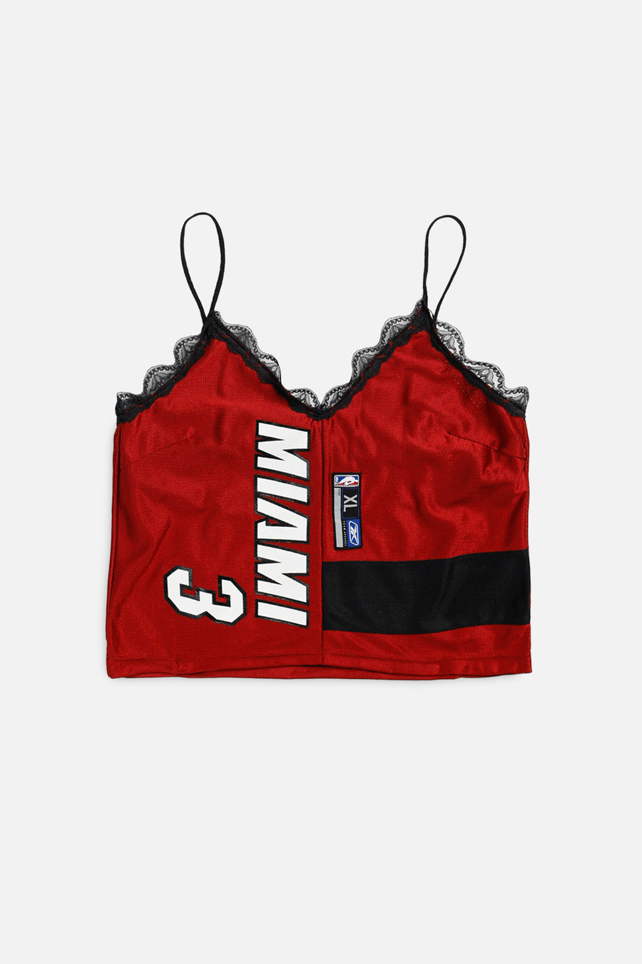 Rework Miami Heat NBA Lace Tank - L