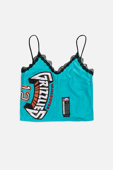 Rework Vancouver Grizzlies NBA Lace Tank - M