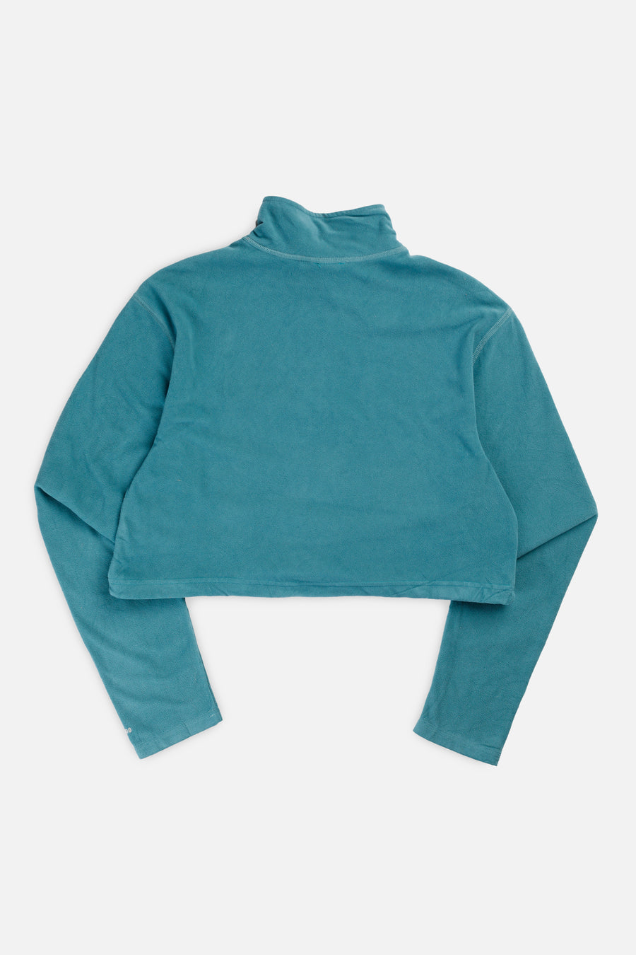 Rework North Face Crop Fleece Sweater - L