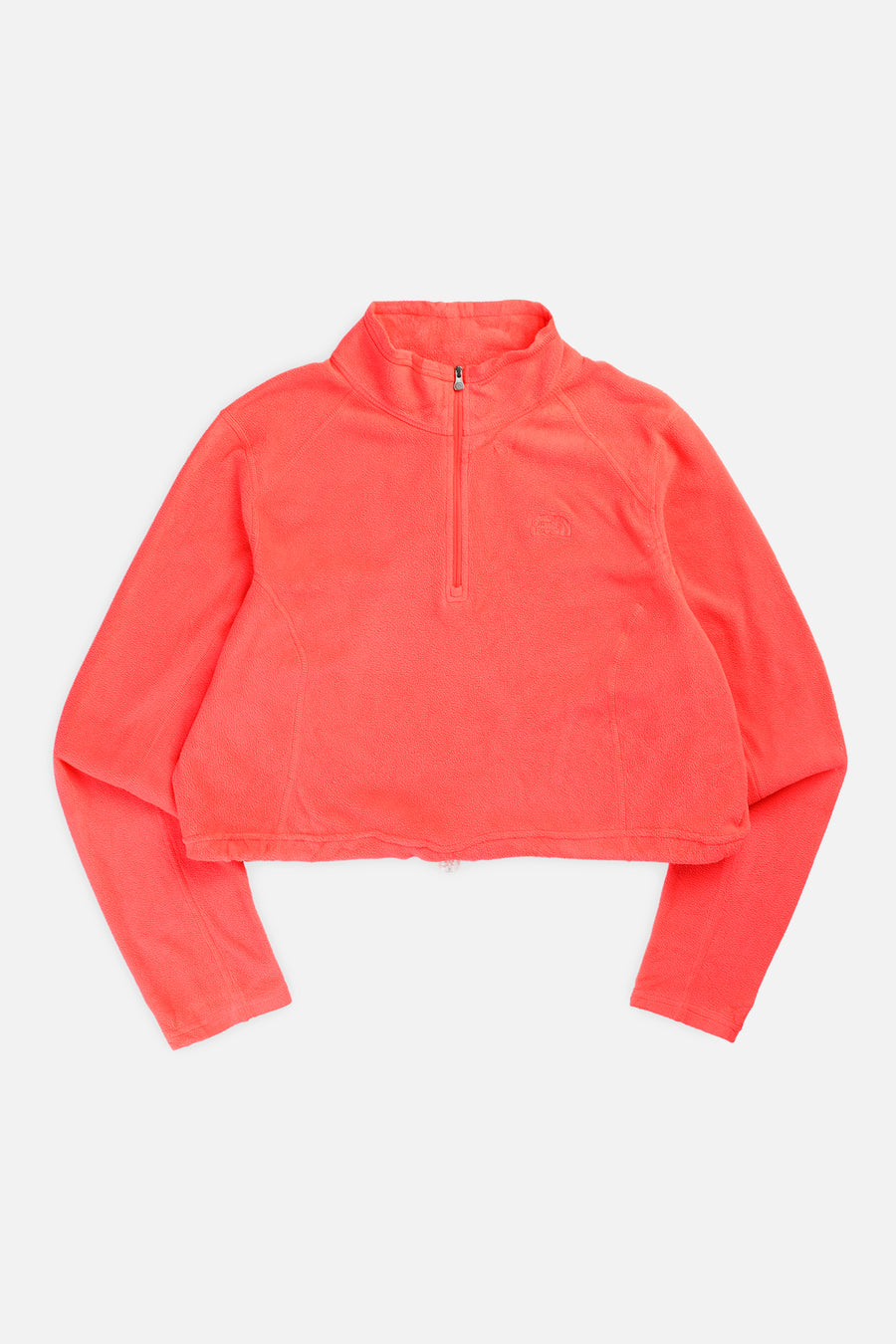 Rework North Face Crop Fleece Sweater - S