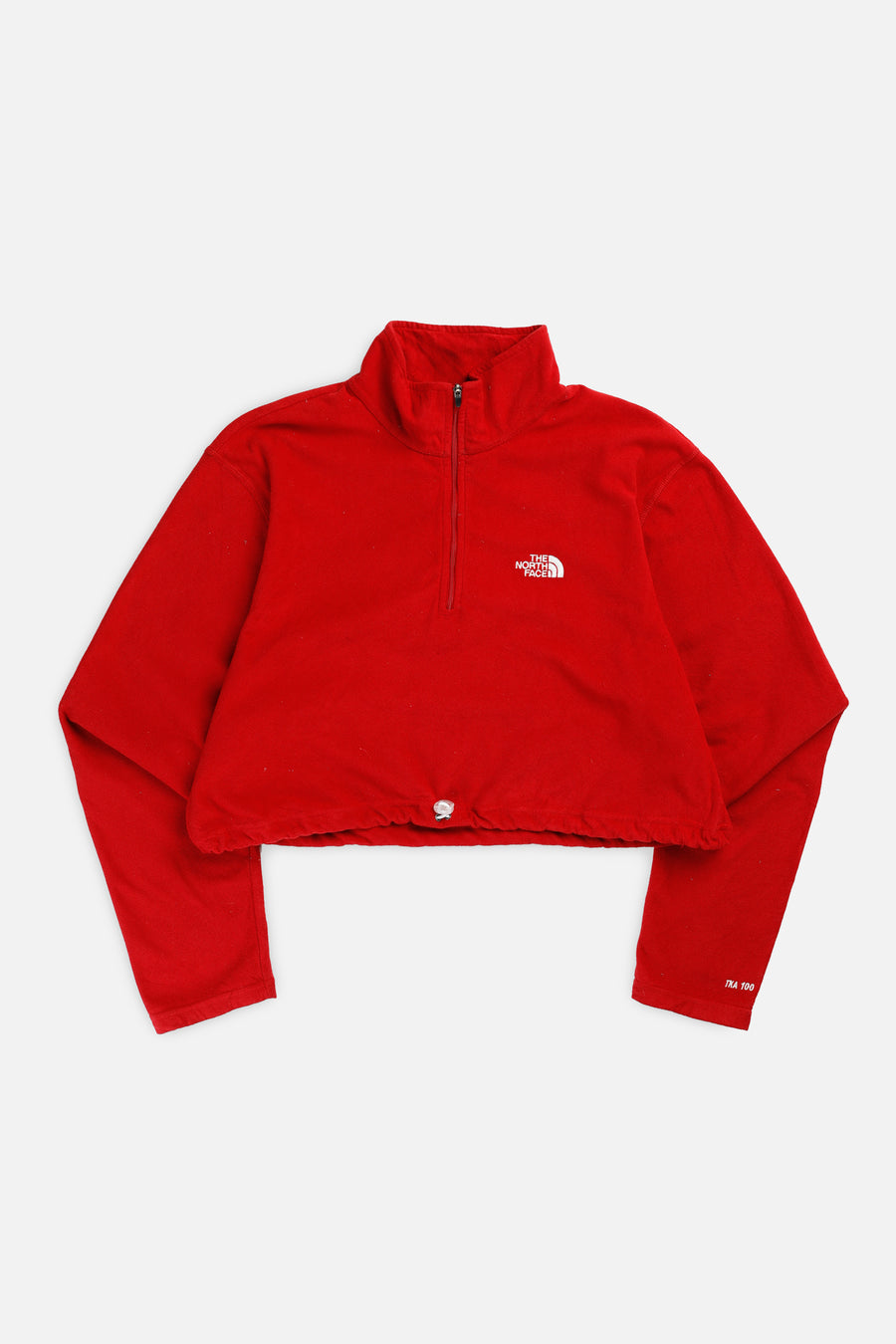 Rework North Face Crop Fleece Sweater - XL