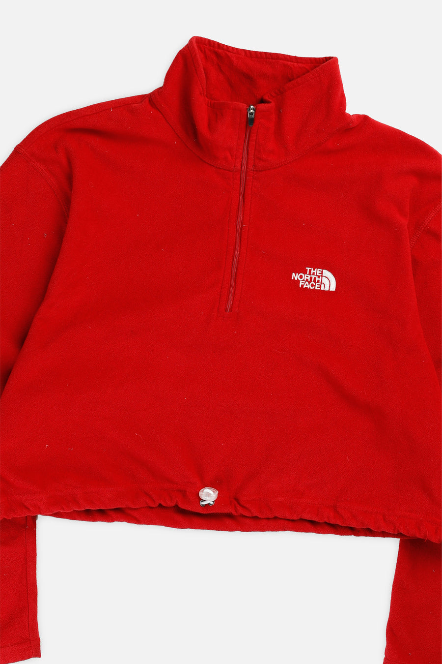 Rework North Face Crop Fleece Sweater - XL