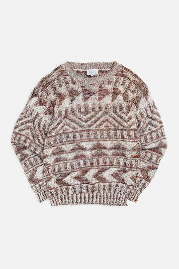 Vintage Knit Sweater - L