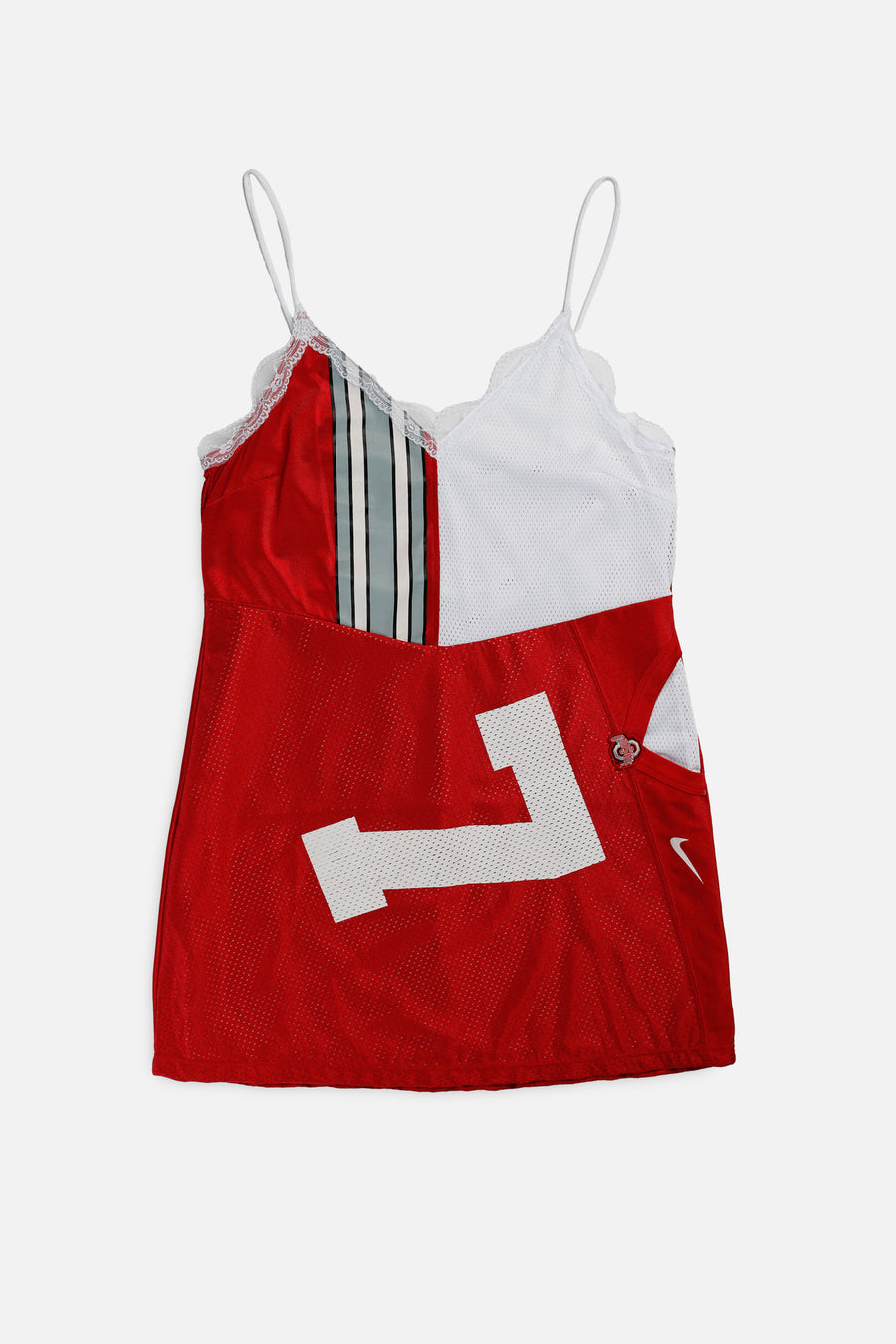 Rework Ohio State NCAA Lace Dress - XL