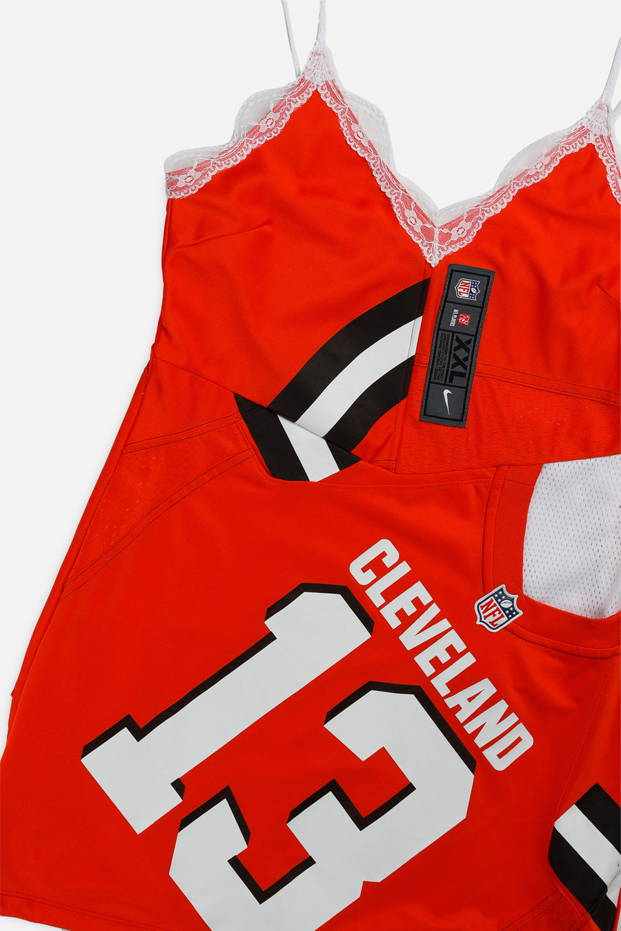 Rework Cleveland Browns NFL Lace Dress - M