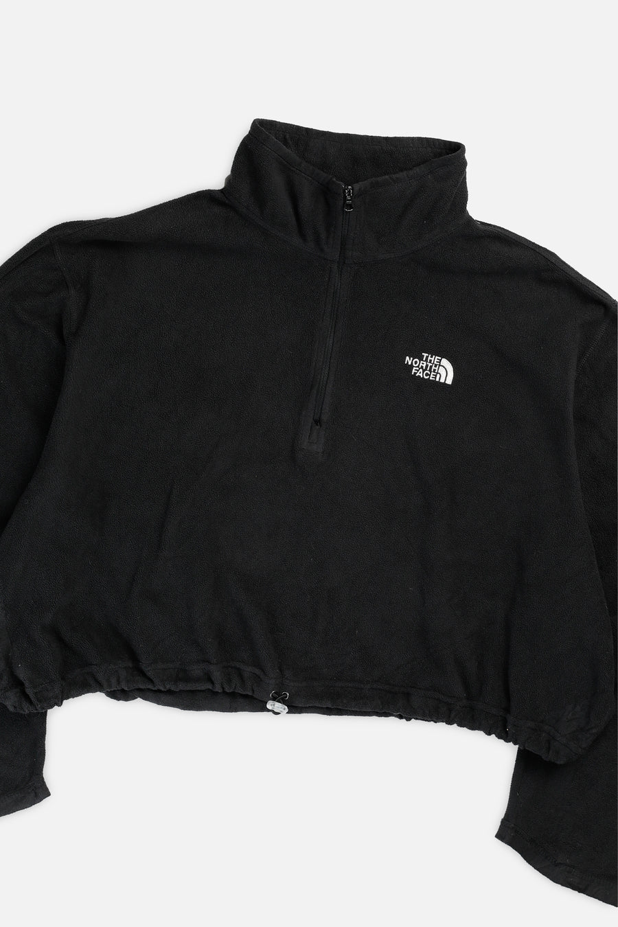 Rework North Face Crop Fleece Jacket - XXL