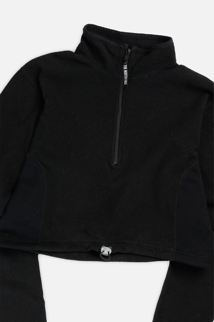 Rework North Face Crop Fleece Jacket - S