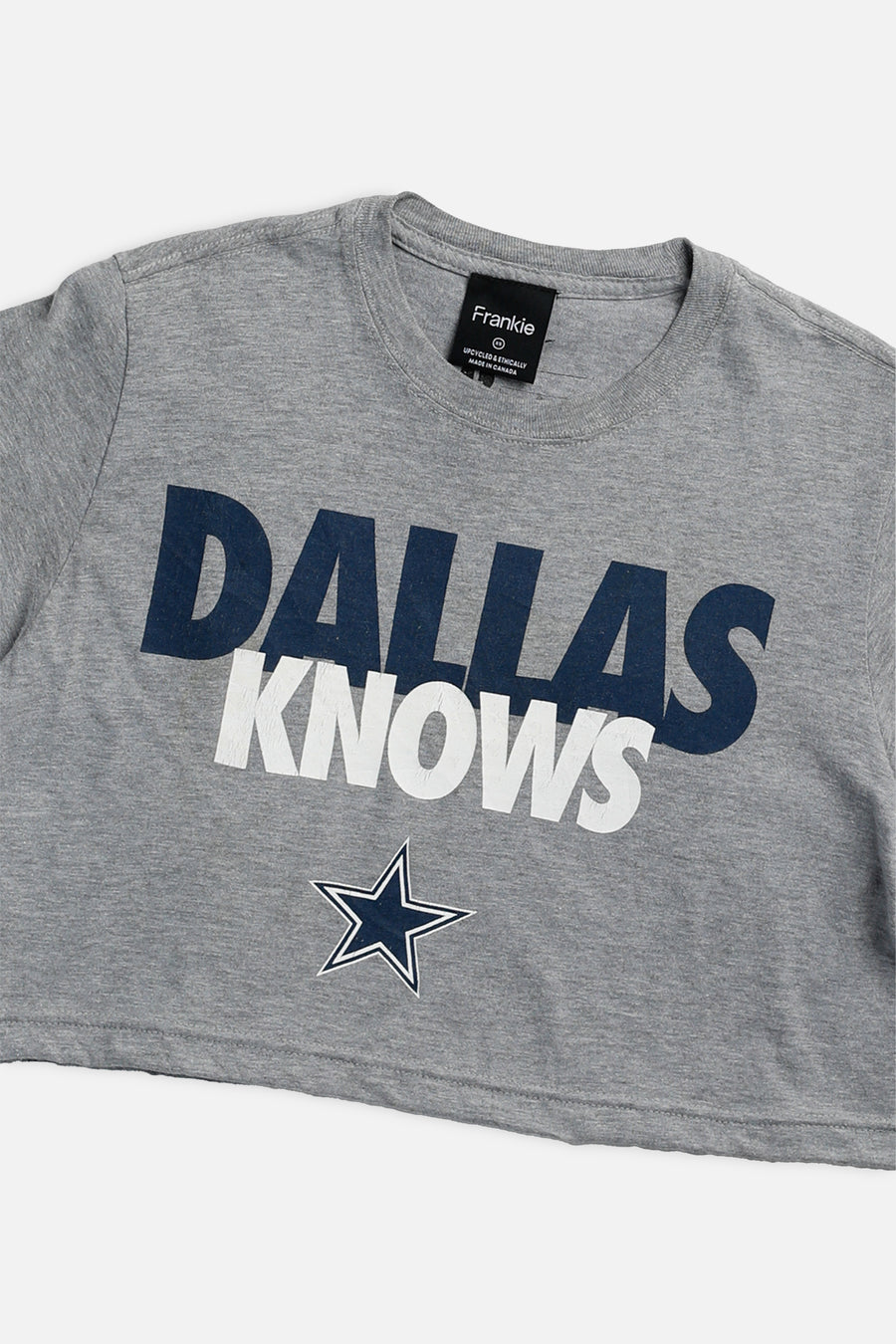 Rework Dallas Cowboys NFL Crop Tee - XS