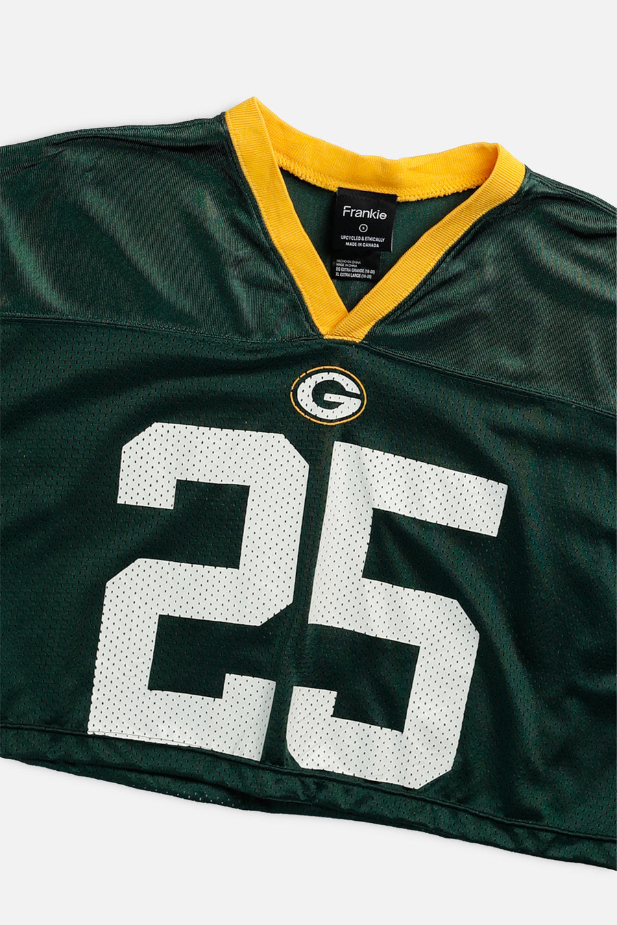 Rework Crop Green Bay Packers NFL Jersey - S