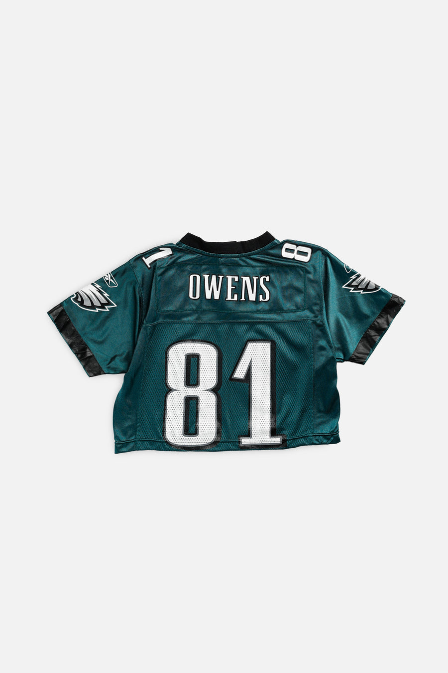 Rework Crop Philadelphia Eagles NFL Jersey - XS