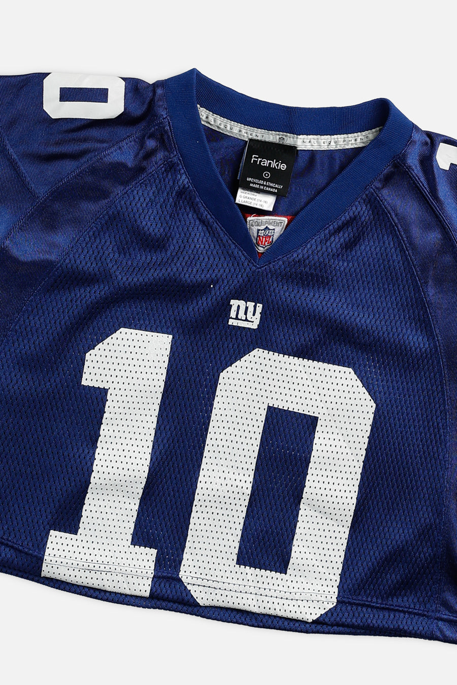 Rework Crop NY Giants NFL Jersey - S