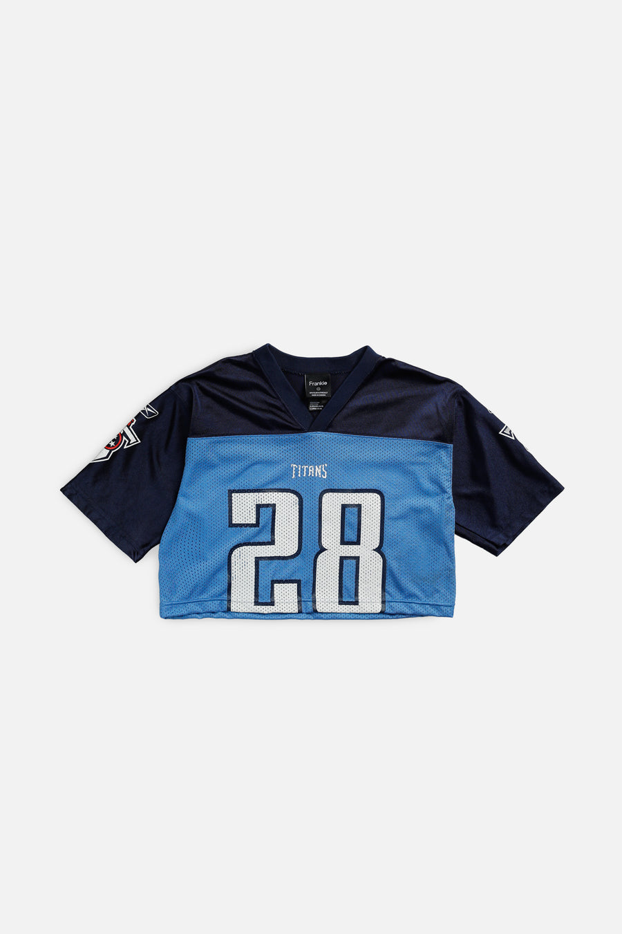 Rework Crop Tennessee Titans NFL Jersey - S