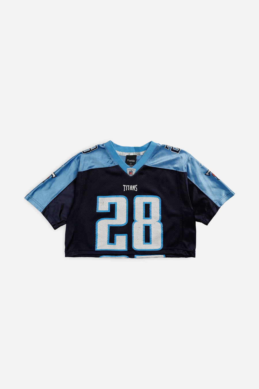 Rework Crop Tennessee Titans NFL Jersey - S