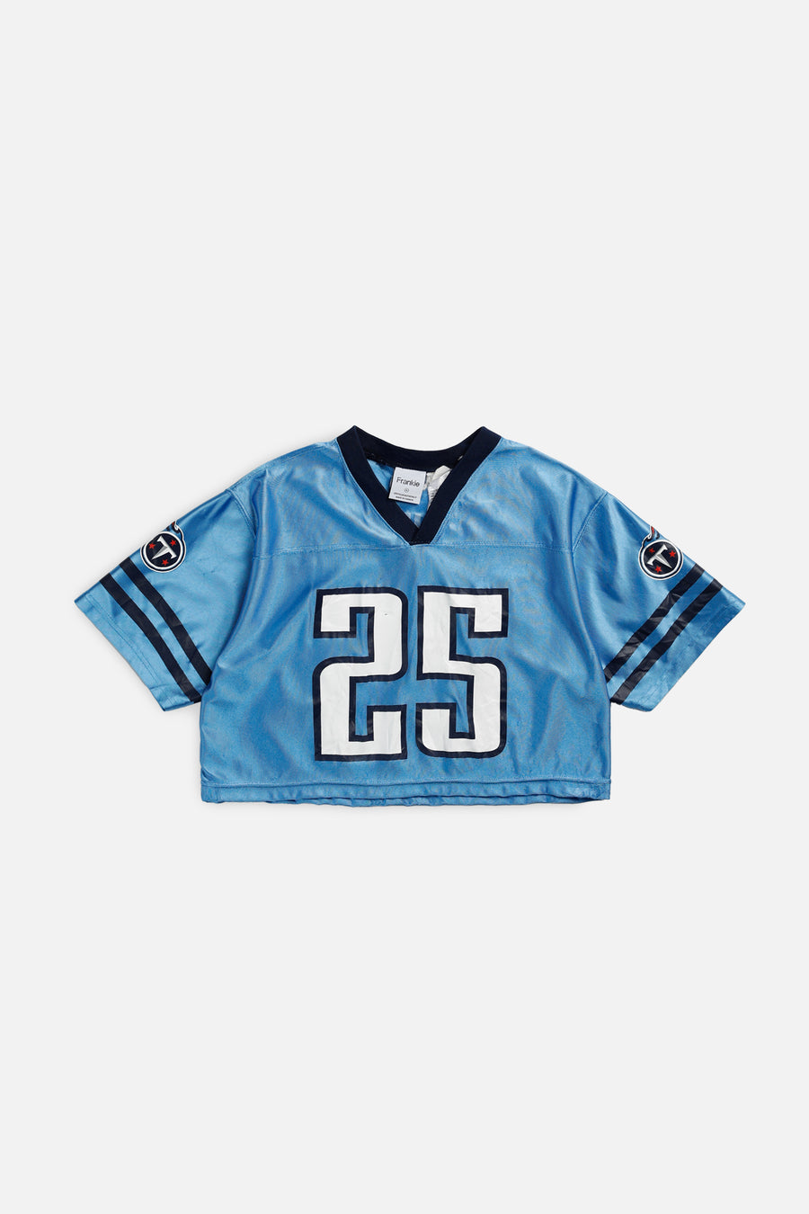 Rework Crop Tennessee Titans NFL Jersey - M