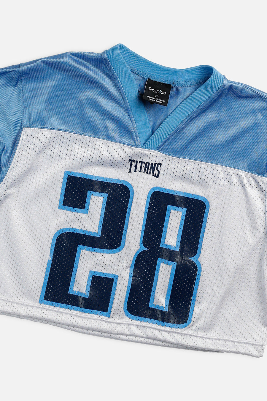 Rework Crop Tennessee Titans NFL Jersey - S