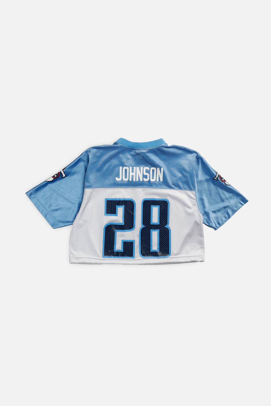 Rework Crop Tennessee Titans NFL Jersey - S