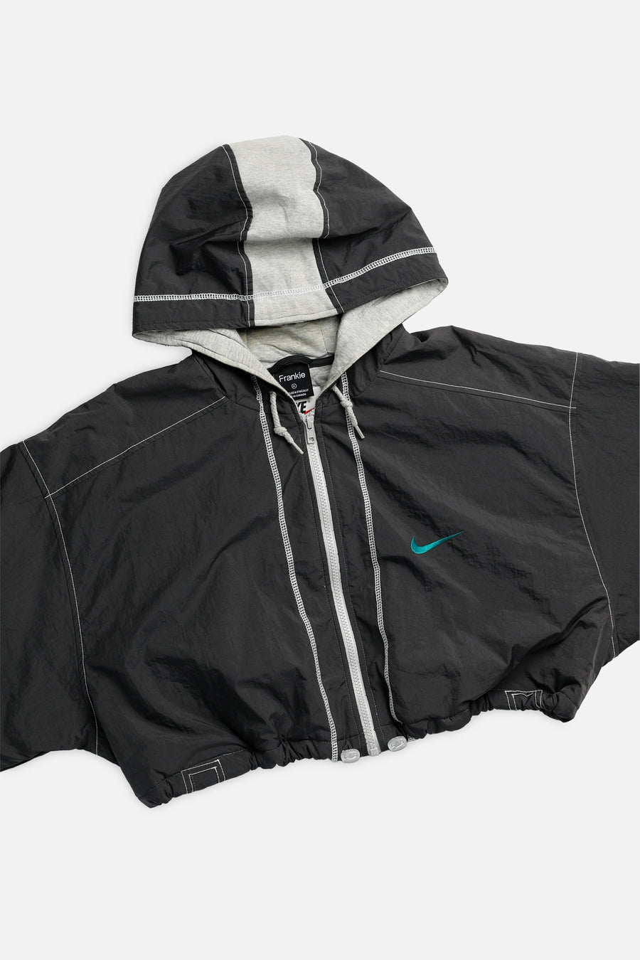 Rework Nike Crop Windbreaker - XL