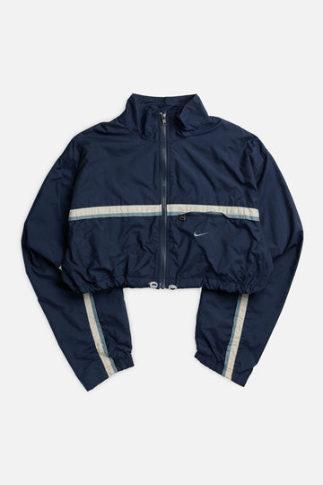 Rework Nike Crop Windbreaker - XL