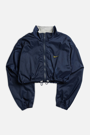 Rework Nike Crop Windbreaker - XL