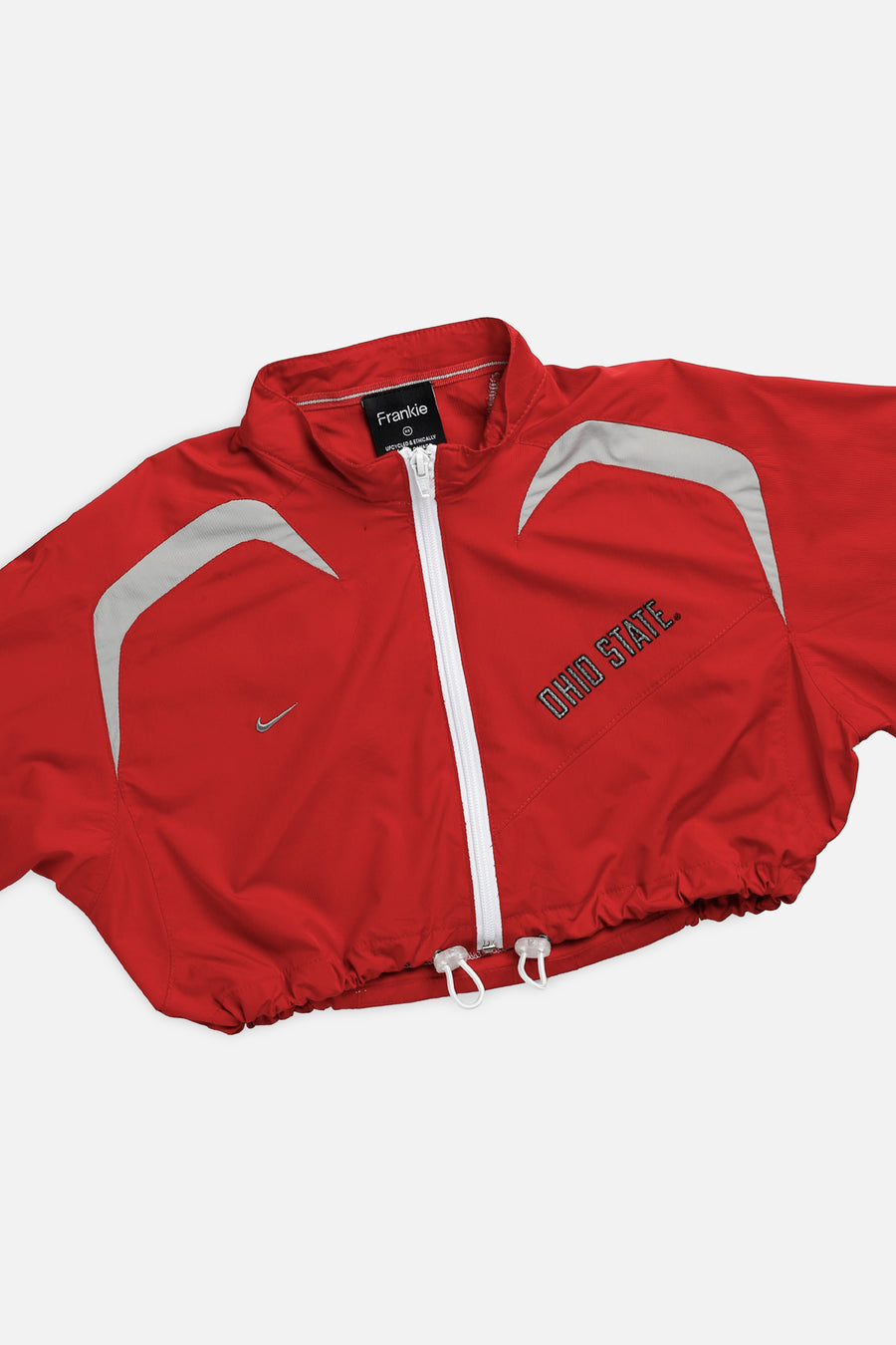 Rework Nike Micro Crop Windbreaker - XS