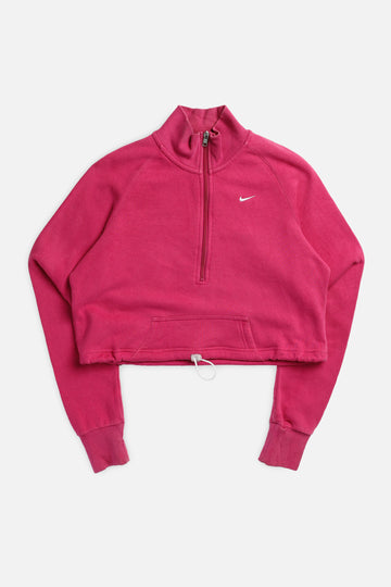 Rework Nike Crop Sweatshirt - L