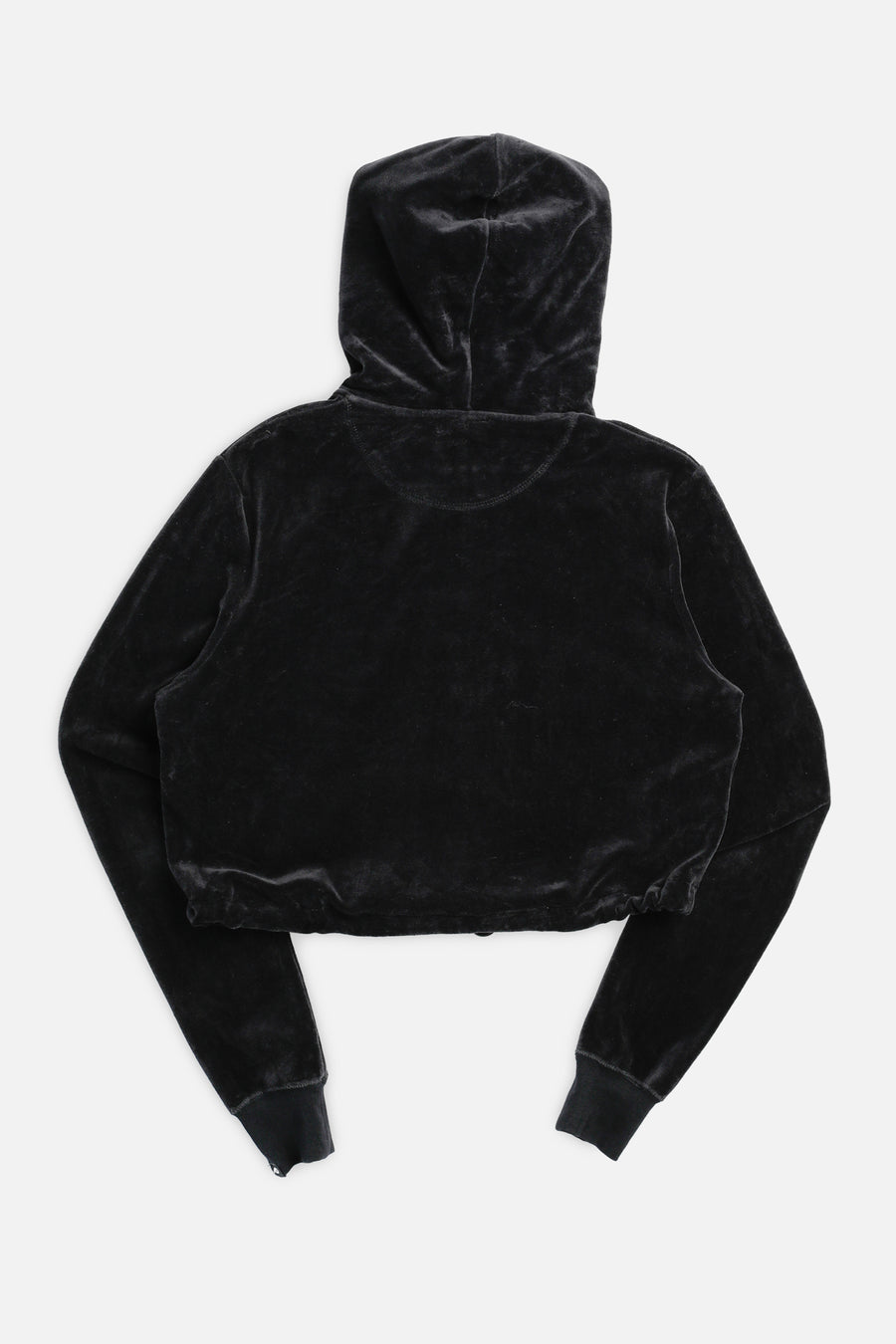 Rework Nike Crop Velour Sweatshirt - L