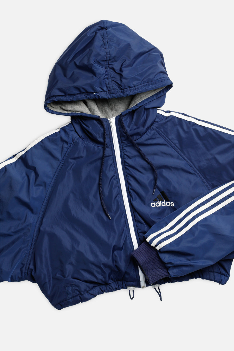 Rework Adidas Crop Windbreaker - XL