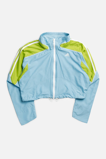 Rework Adidas Crop Windbreaker - M