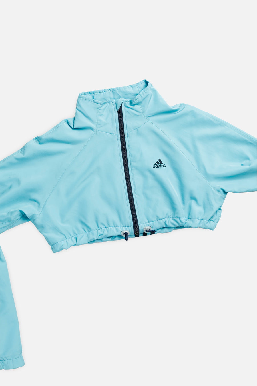 Rework Adidas Micro Crop Windbreaker - M