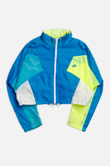 Rework Nike Crop Windbreaker - XL