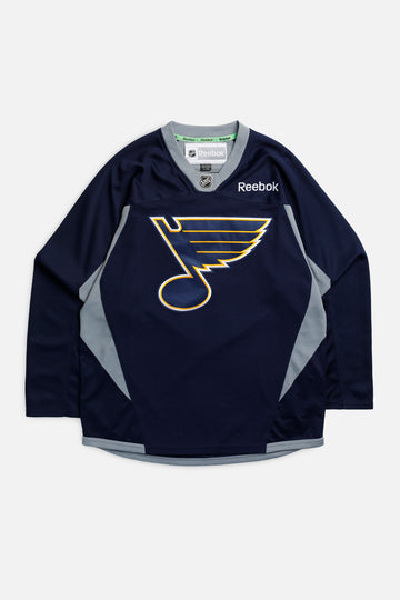 Vintage St. Louis Blue NHL Jersey - L