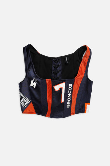 Rework Denver Broncos NFL Corset - XS