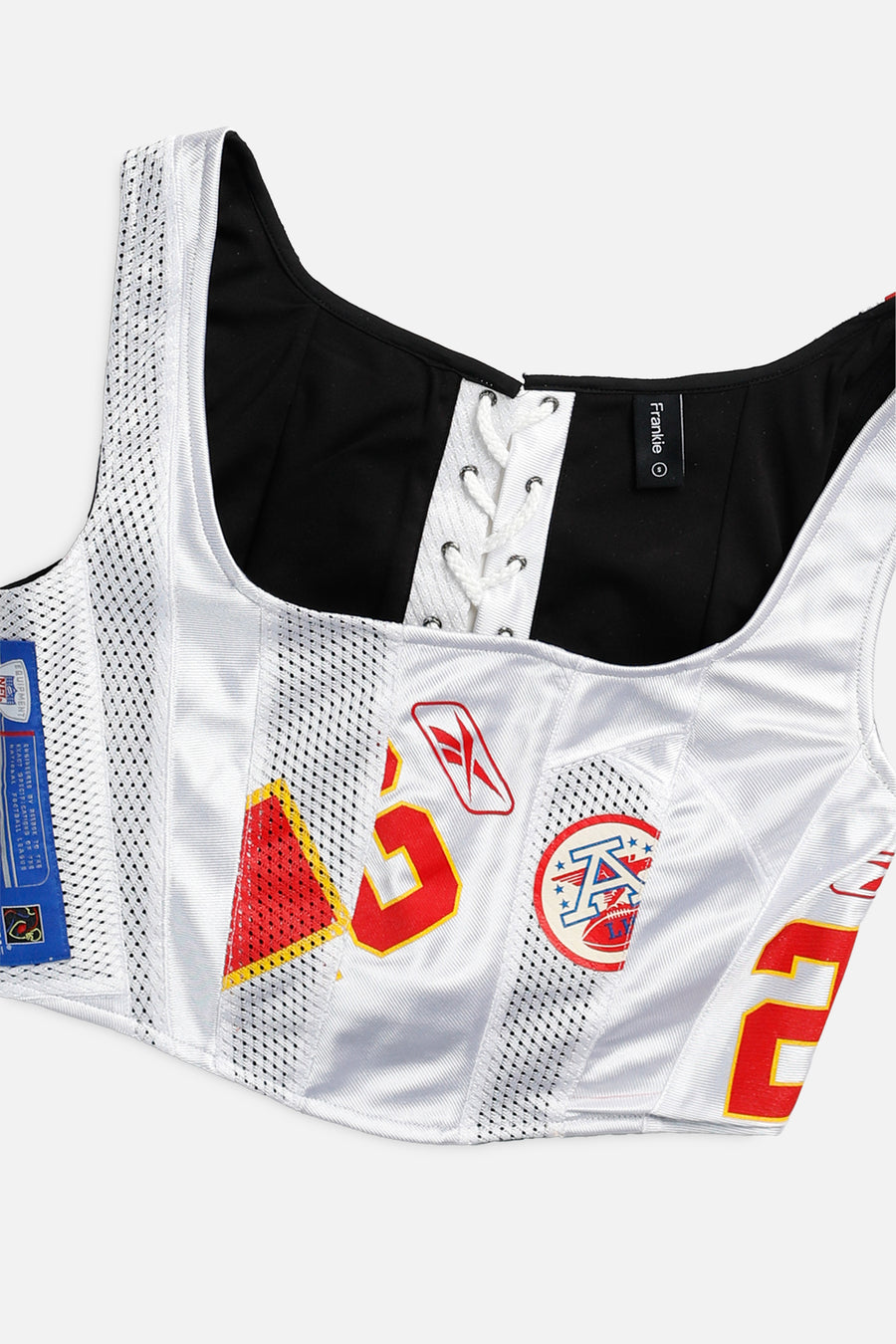 Rework Kansas City Chiefs NFL Corset - S