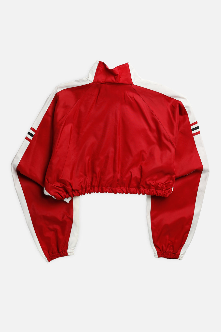 Rework Nebraska Cornhuskers Adidas Crop Windbreaker - XL