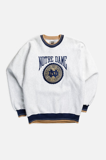 Vintage Notre Dame Sweatshirt - L