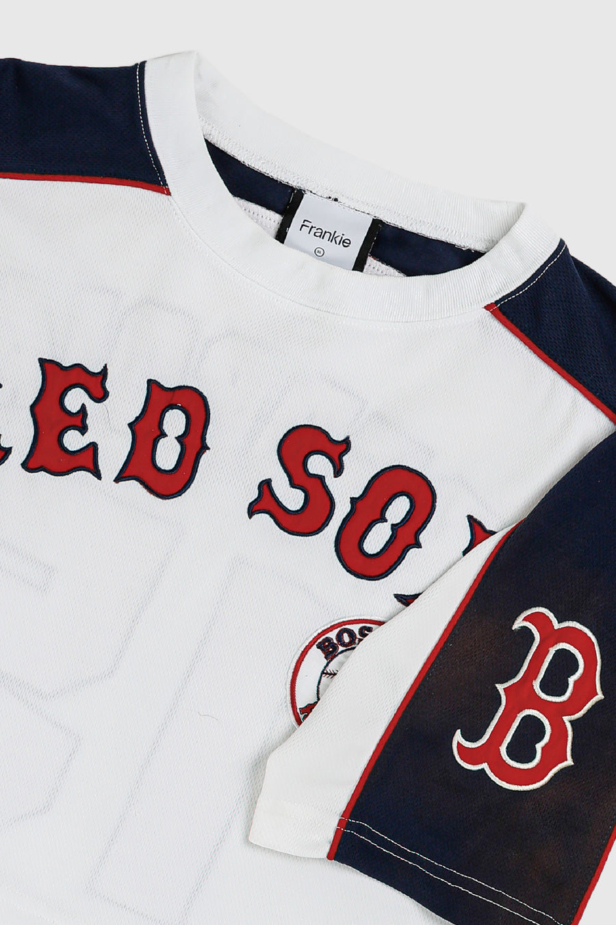Rework Crop Red Sox Jersey - XL